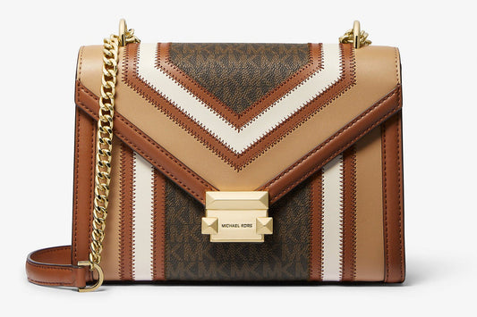Whitney Medium-G Color-Block Shoulder Bag